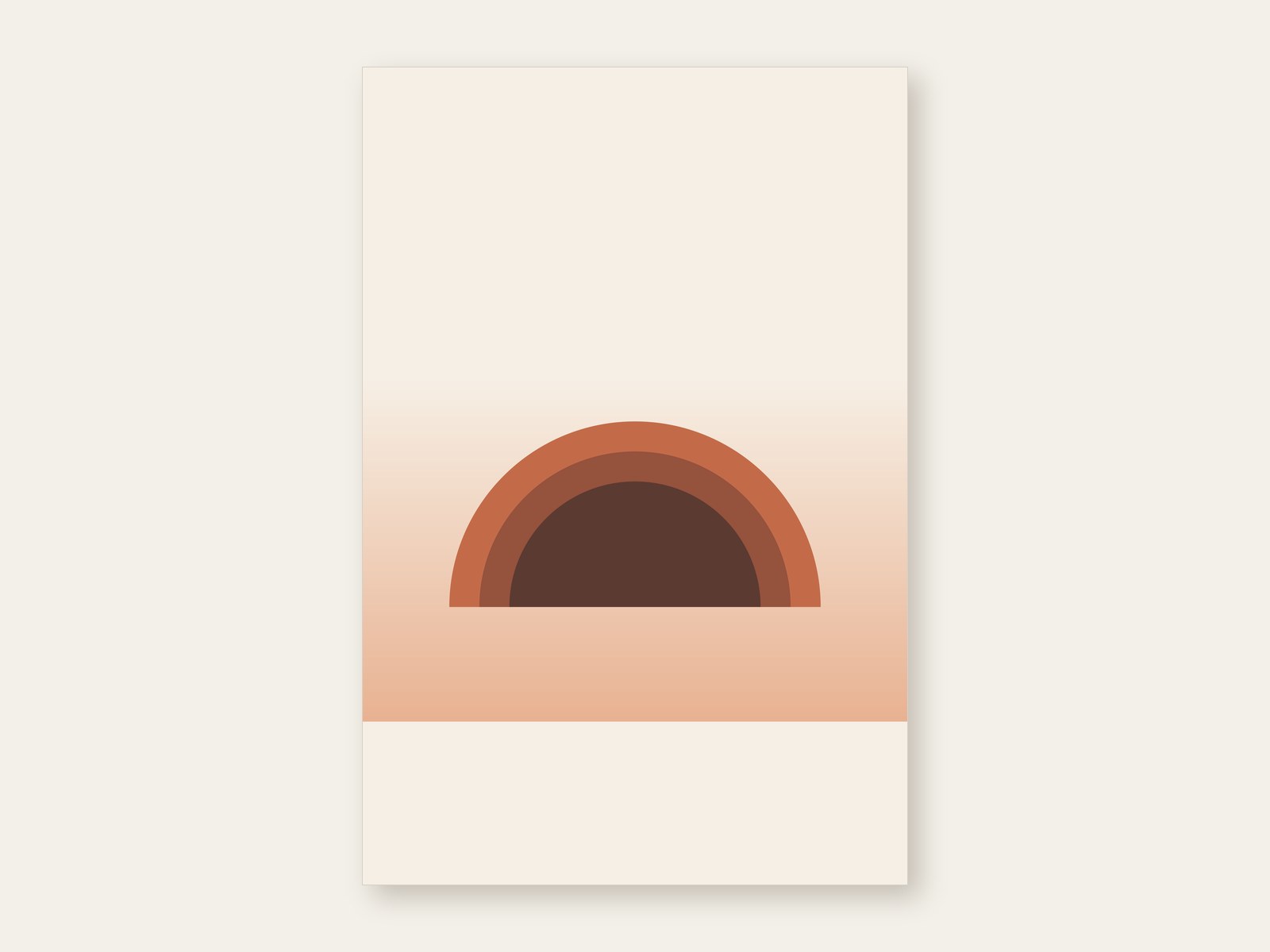Aurora Arcs — printable wall art shown as the full artwork